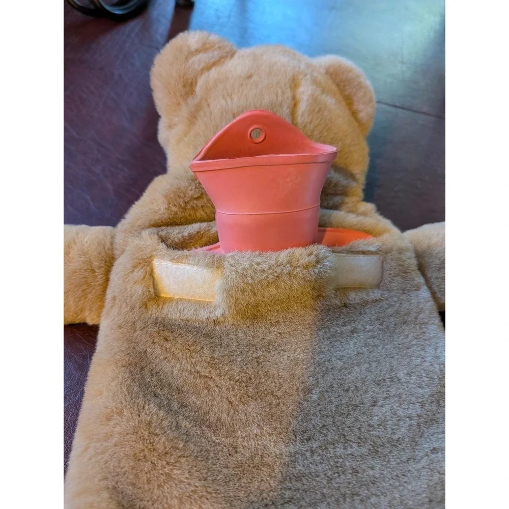Vintage Kids Hot Water Bottle -‎ Teddy Bear - Germany Tags